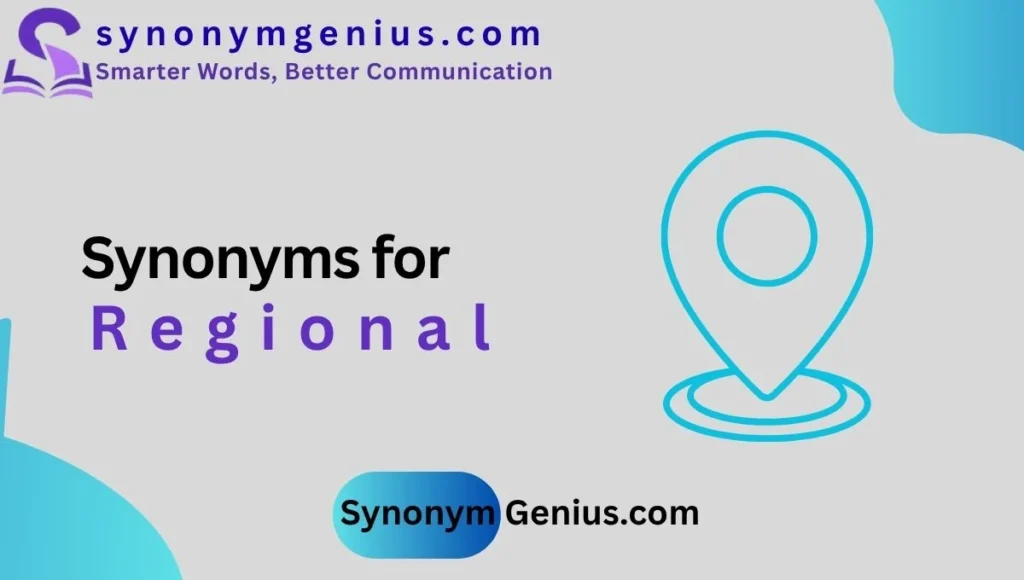 synonyms for regional