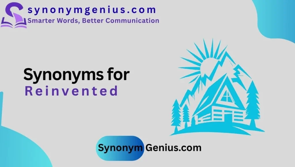 synonyms-for-reinvented