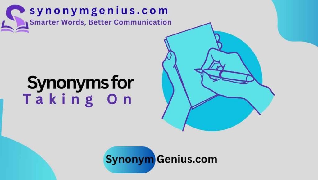 Synonyms for Taking On