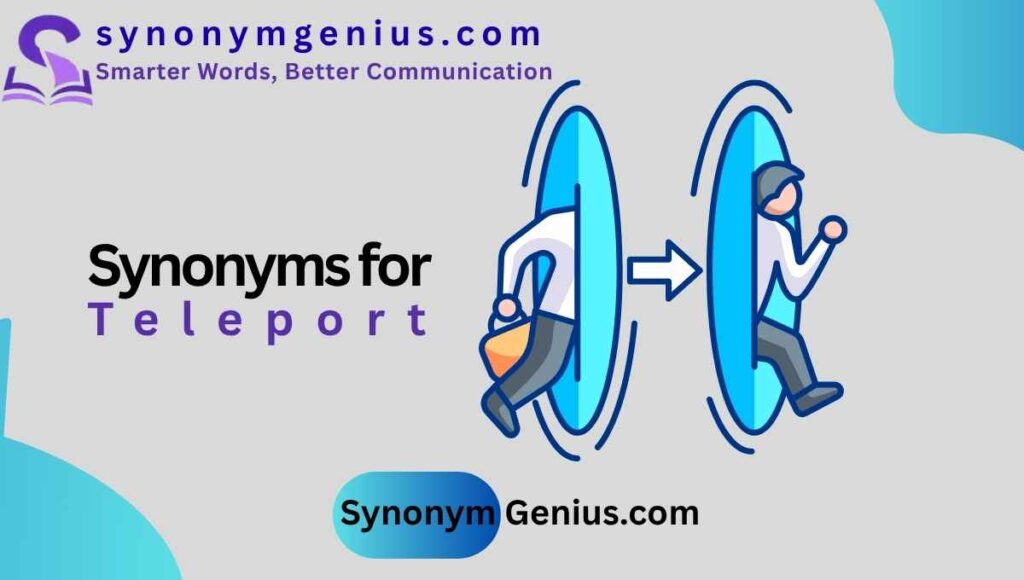 synonym for teleport