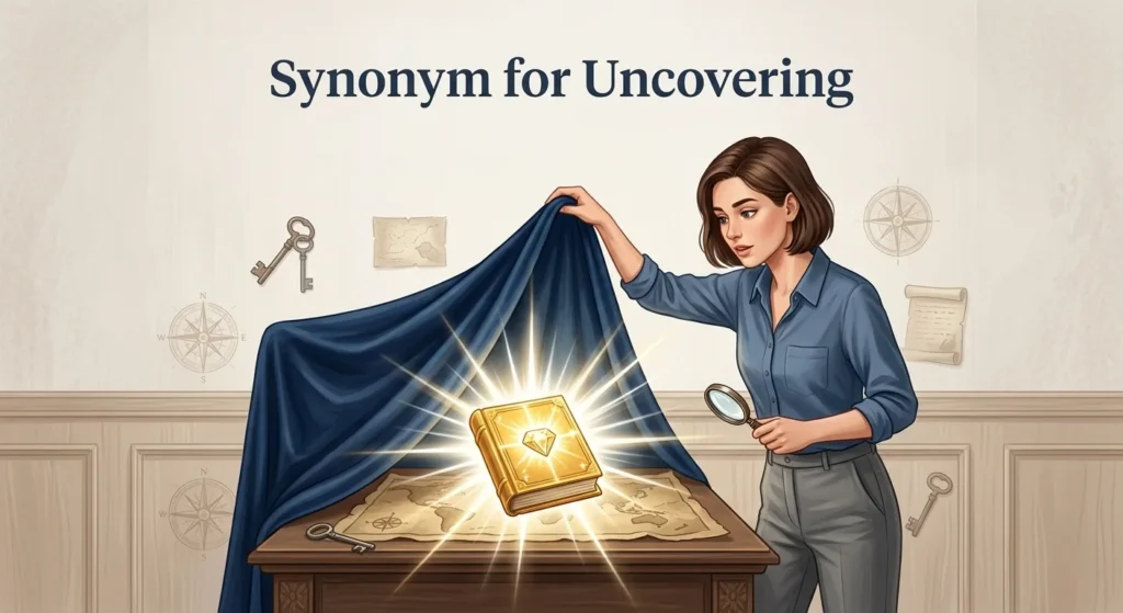 Synonyms for Uncovering