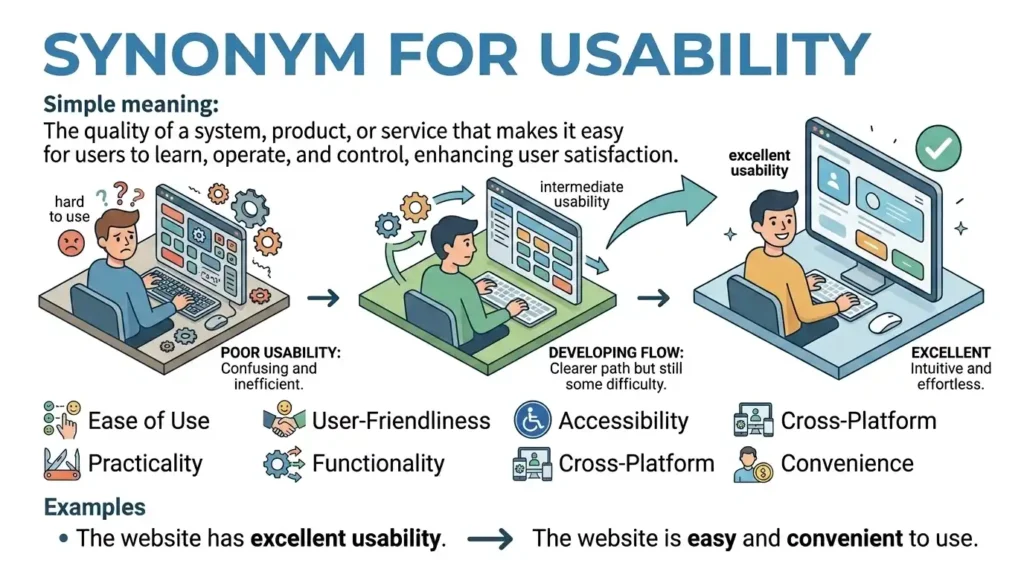 Synonym for Usability