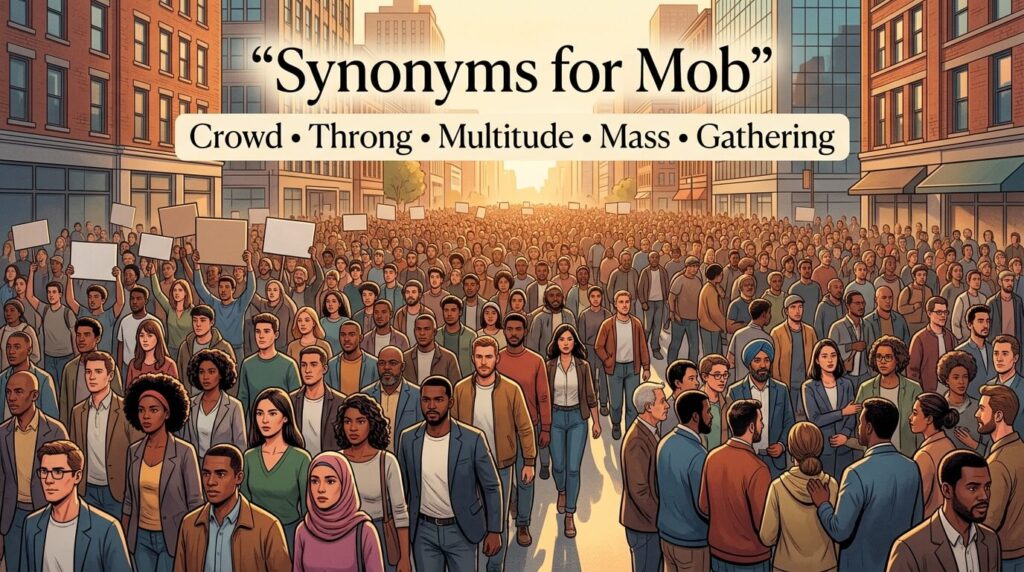 Synonyms for Mob