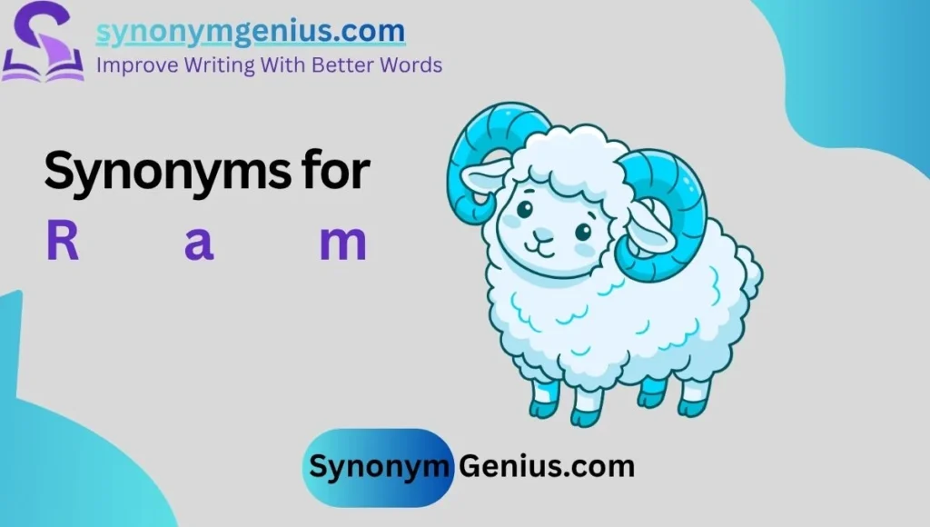 Synonyms for Ram