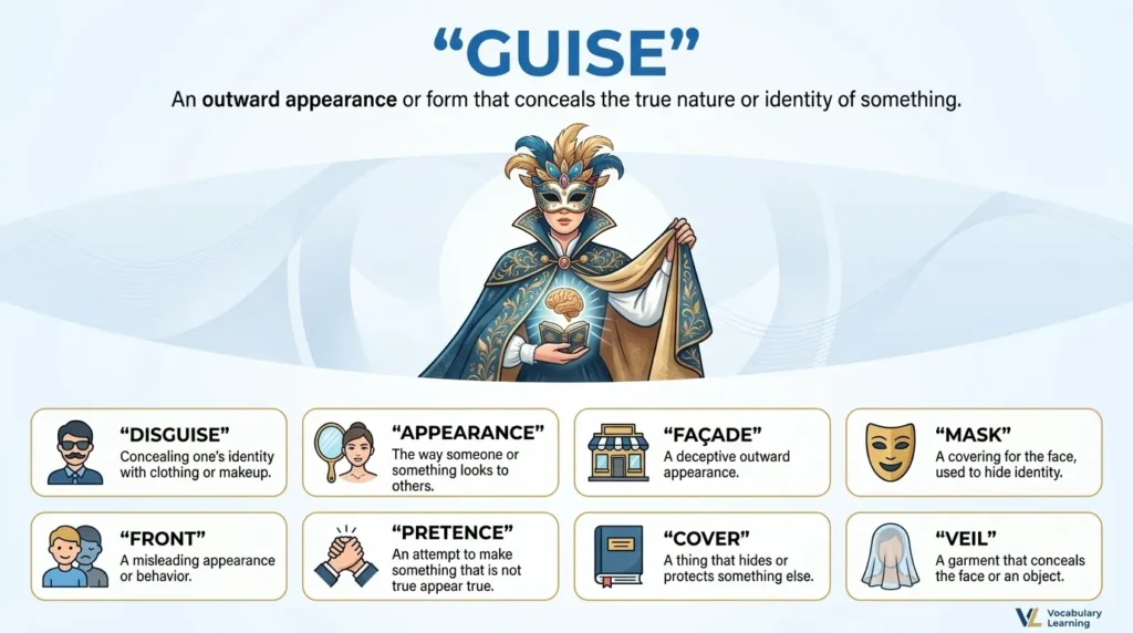 Synonym for Guise