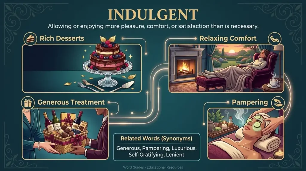 Synonym for Indulgent