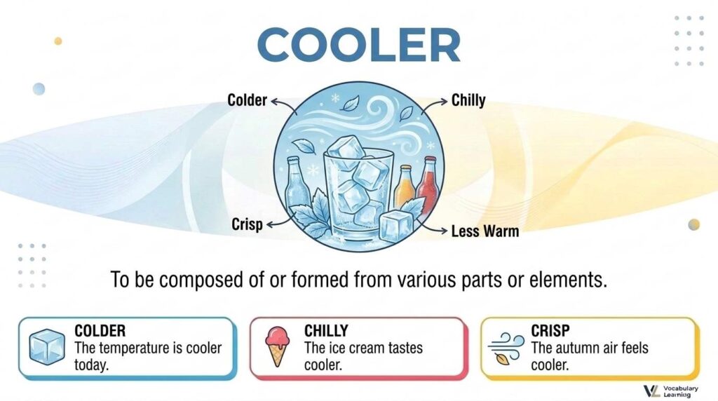 Synonyms for Cooler