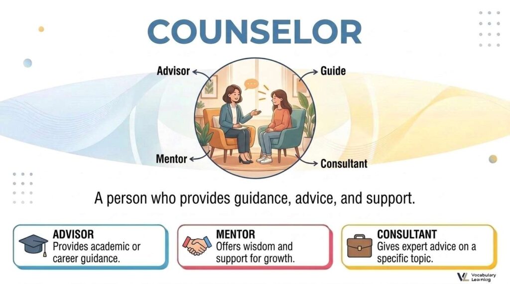 Synonyms for Counselor