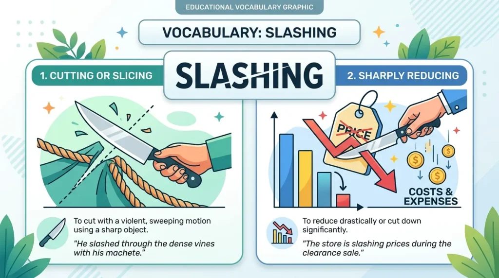 Synonyms for Slashing