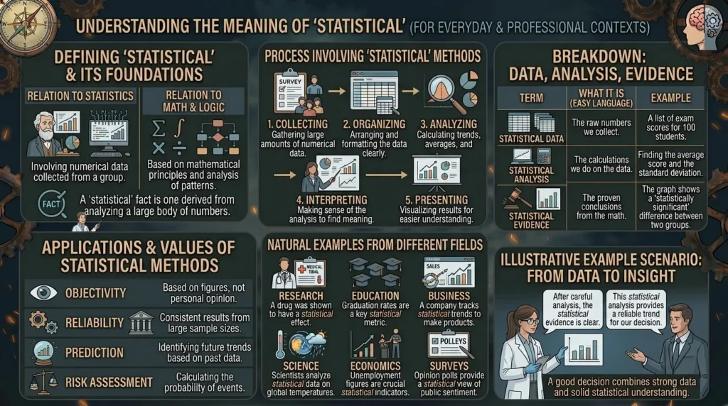 Synonyms for Statistical
