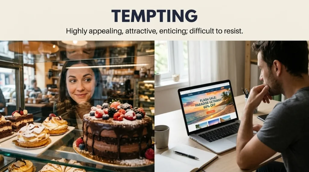Synonyms for Tempting